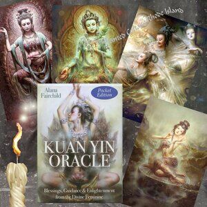 Pocket 𝐊𝐔𝐀𝐍 𝐘𝐈𝐍 Oracle Blessings Enlightenment 44Cards 𝐍𝐄𝐖Sealed